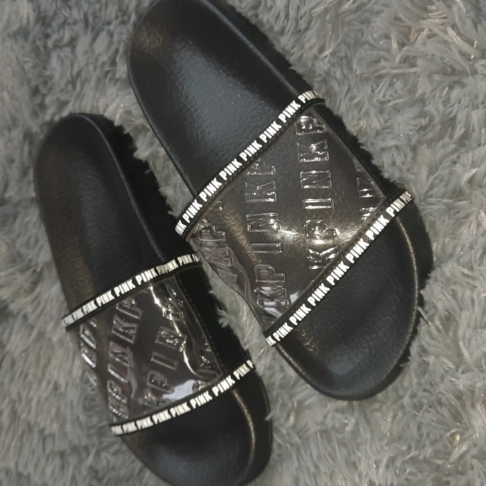 Victoria secret pink slides Brand New!!